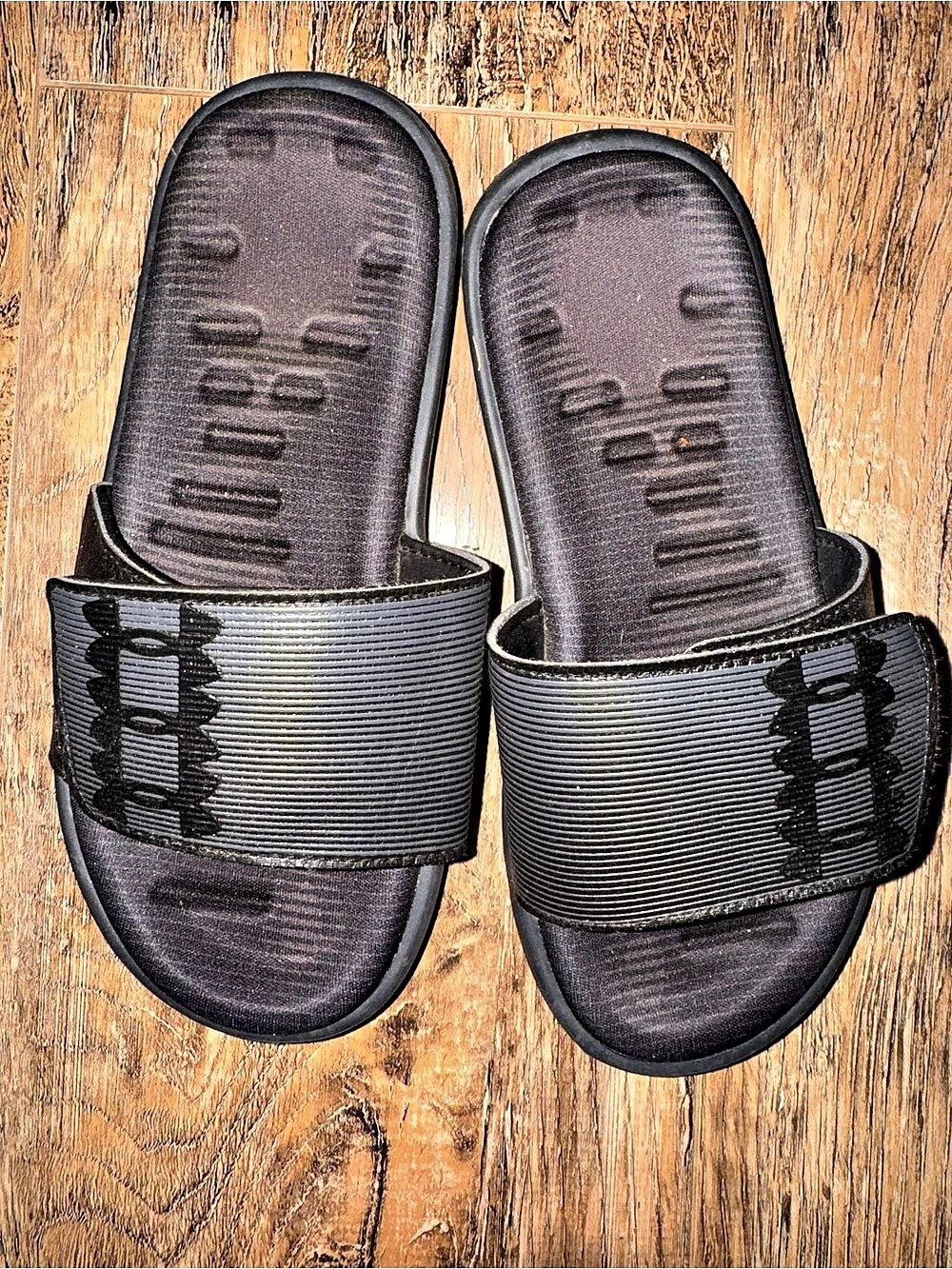 Under Armour UA Ansa Fix SL kids Slides Black US 4